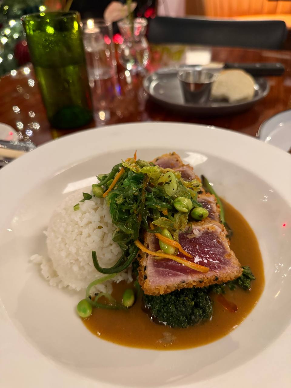 Lehua at 'Imiloa Ahi Steak