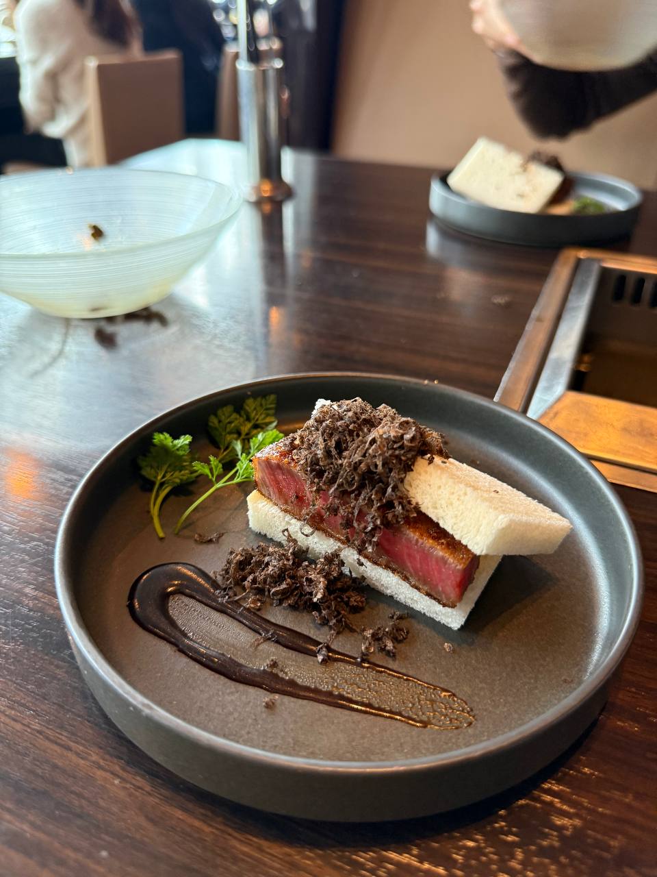 松露菲力炸排三明治