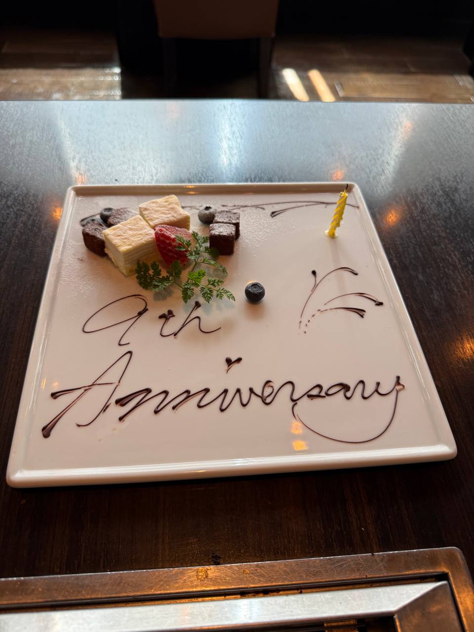 9th Anniversary 紀念日甜點